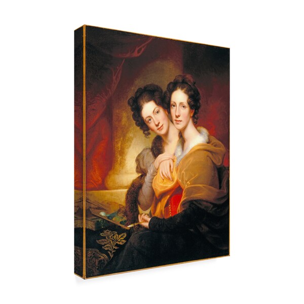 Raphaelle Peale 'The Sisters' Canvas Art,35x47
